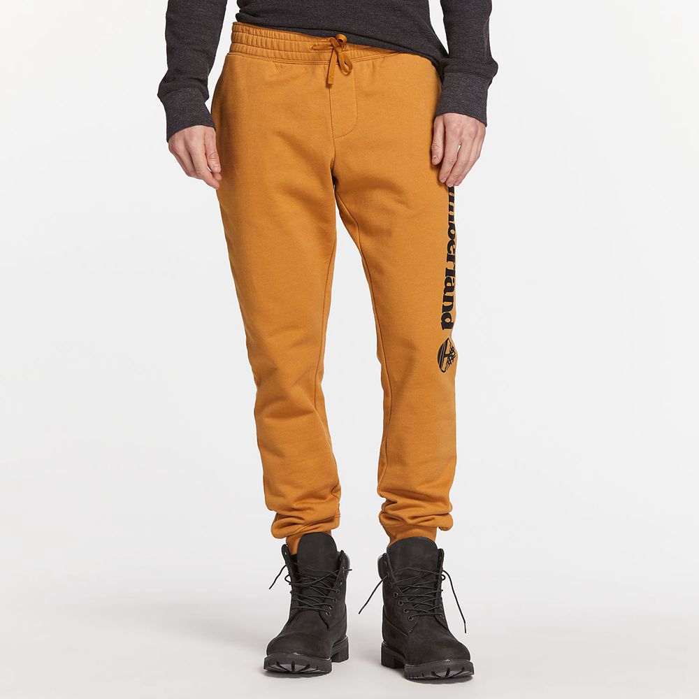 Pantaloni Timberland Barbati Maro - Jogger Sweat - Romania - GJUVIL052